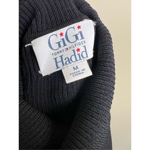 Gigi Hadid x Tommy Hilfiger Turtleneck Ribbed Sweater - Picture 5 of 5